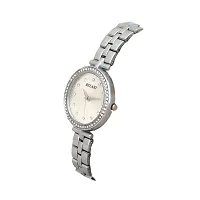 Elegant Alloy Silver Analog Watches for Women-thumb3