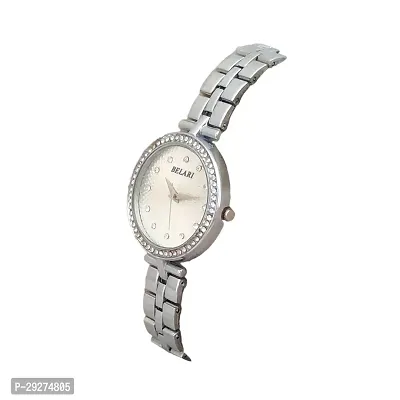 Elegant Alloy Silver Analog Watches for Women-thumb4