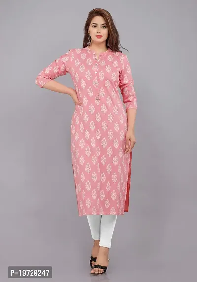 Stylish Fancy Rayon Kurta With Bottom Wear Set For Women-thumb0