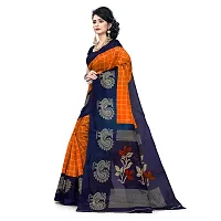 Beautiful Sea Green Art Silk  Self Pattern Saree For Women-thumb1