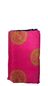 Beautiful Pink Art Silk  Self Pattern Saree For Women-thumb3