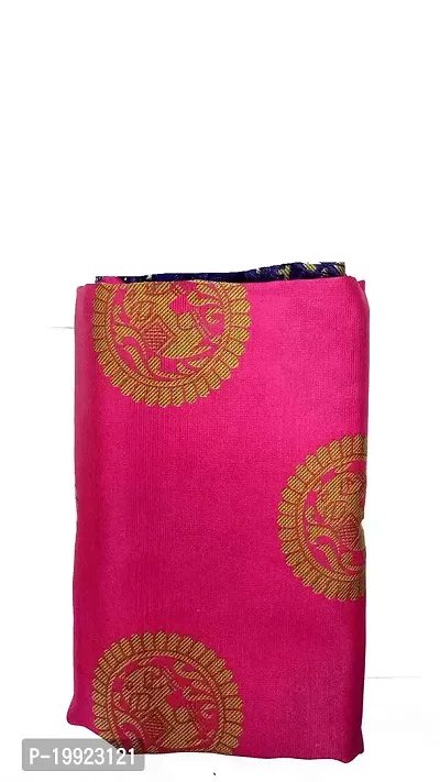 Beautiful Pink Art Silk  Self Pattern Saree For Women-thumb4