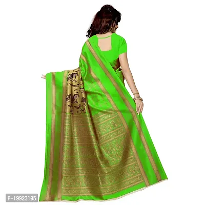 Beautiful Copper Art Silk  Self Pattern Saree For Women-thumb3