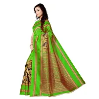 Beautiful Copper Art Silk  Self Pattern Saree For Women-thumb1