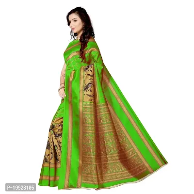 Beautiful Copper Art Silk  Self Pattern Saree For Women-thumb2