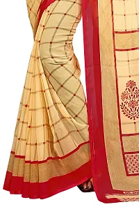 Beautiful Red Georgette  Self Pattern Saree For Women-thumb4