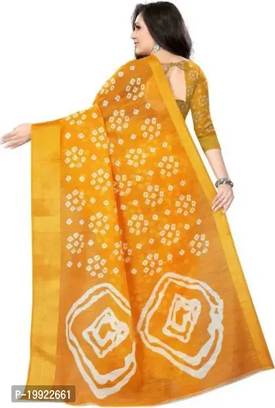 Beautiful Sea Green Cotton Silk  Self Pattern Saree For Women-thumb3