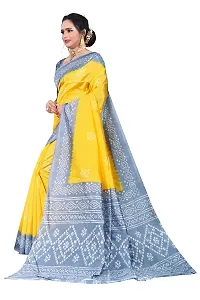 Beautiful Sea Green Art Silk  Self Pattern Saree For Women-thumb1