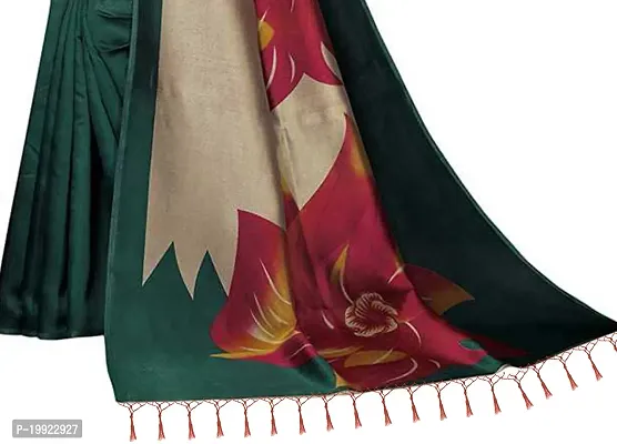 Beautiful Green Art Silk  Self Pattern Saree For Women-thumb4