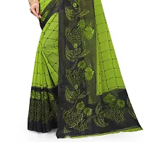 Beautiful Khaki Georgette  Self Pattern Saree For Women-thumb1