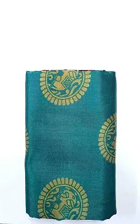 Beautiful Green Art Silk  Self Pattern Saree For Women-thumb3