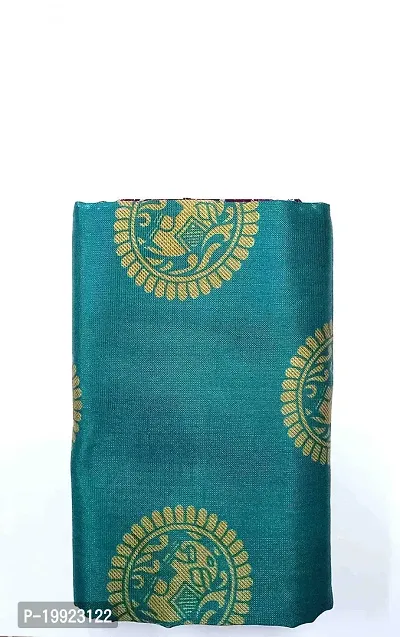 Beautiful Green Art Silk  Self Pattern Saree For Women-thumb4