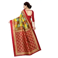 Beautiful Maroon Art Silk  Self Pattern Saree For Women-thumb2