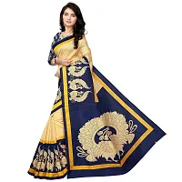 Beautiful Copper Art Silk  Self Pattern Saree For Women-thumb1