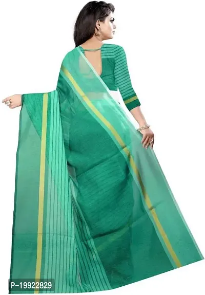 Beautiful Copper Polycotton  Self Pattern Saree For Women-thumb3