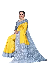 Beautiful Sea Green Art Silk  Self Pattern Saree For Women-thumb2