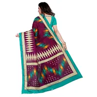 Beautiful Green Art Silk  Self Pattern Saree For Women-thumb2