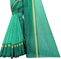 Beautiful Copper Polycotton  Self Pattern Saree For Women-thumb3