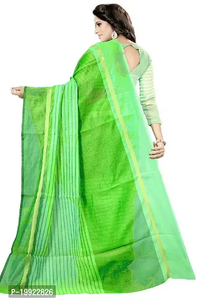 Beautiful Khaki Polycotton  Self Pattern Saree For Women-thumb2