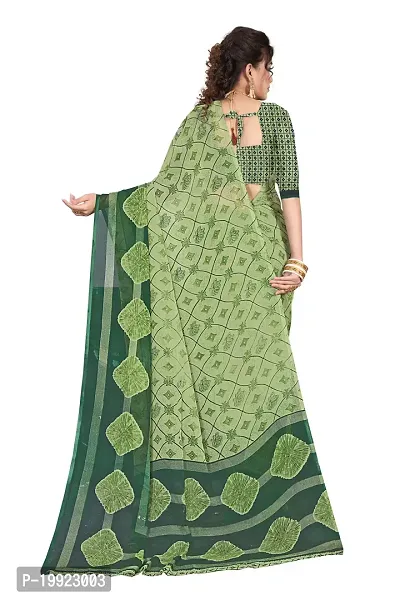 Beautiful Khaki Georgette  Self Pattern Saree For Women-thumb2