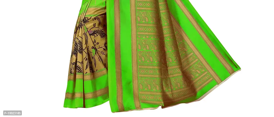 Beautiful Copper Art Silk  Self Pattern Saree For Women-thumb5