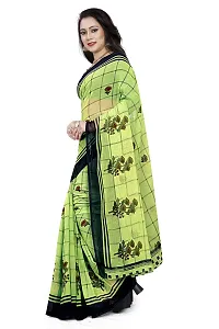 Beautiful Khaki Georgette  Self Pattern Saree For Women-thumb2