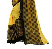 Beautiful Sea Green Georgette  Self Pattern Saree For Women-thumb2