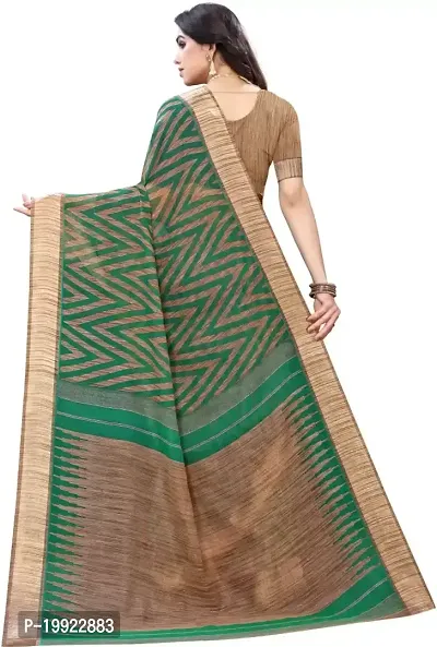 Beautiful Maroon Cotton Blend  Self Pattern Saree For Women-thumb4