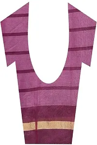 Beautiful Maroon Polycotton  Self Pattern Saree For Women-thumb4