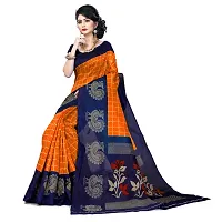 Beautiful Sea Green Art Silk  Self Pattern Saree For Women-thumb3