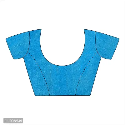 Beautiful Blue Art Silk  Self Pattern Saree For Women-thumb5