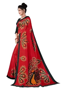 Beautiful Copper Art Silk  Self Pattern Saree For Women-thumb1