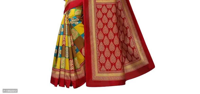 Beautiful Maroon Art Silk  Self Pattern Saree For Women-thumb4