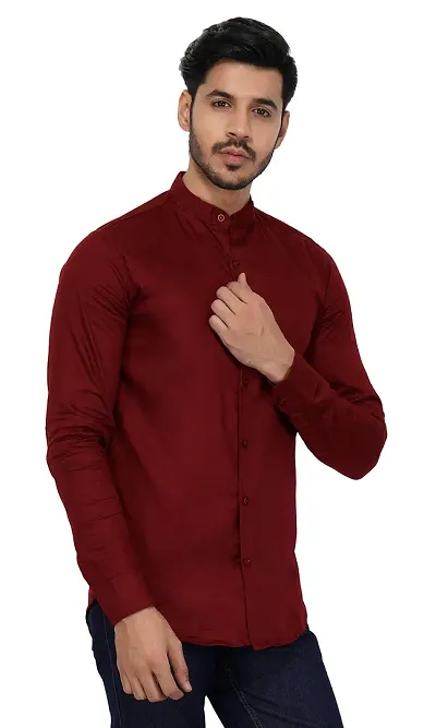 Reliable Solid Long Sleeves Casual Shirts For Men