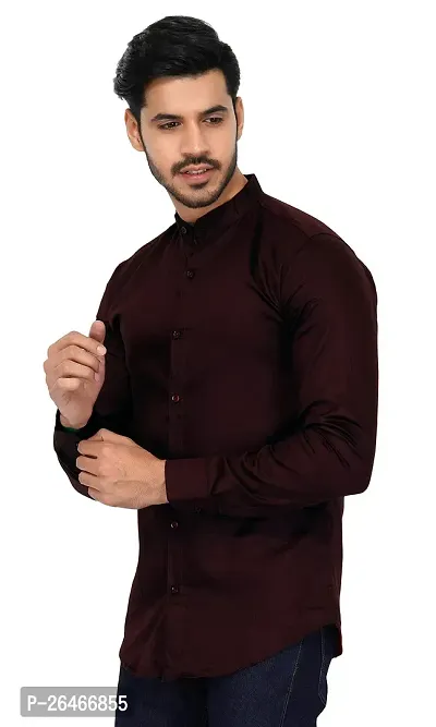 Reliable Black Cotton Solid Short Sleeves Casual Shirts For Men-thumb0