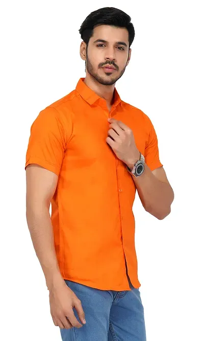 Hot Selling Polyester Short Sleeves Casual Shirt 