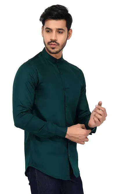 Reliable Solid Long Sleeves Casual Shirts For Men