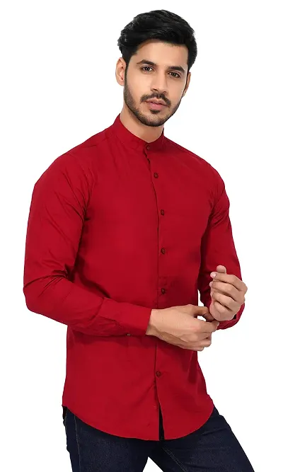 Reliable Solid Long Sleeves Casual Shirts For Men