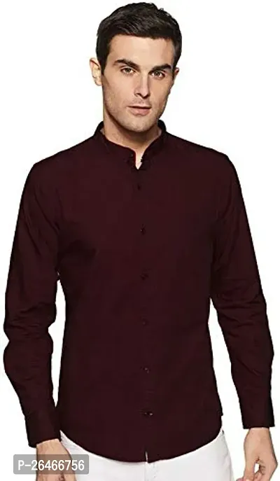 Reliable Black Cotton Solid Long Sleeves Casual Shirts For Men