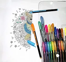 B inik Neon Gel Pens For Art  Crafts (Sketching, Drawing  Painting Purpose) Multi-function Pen  (Pack of 24, Multicolor)-thumb2