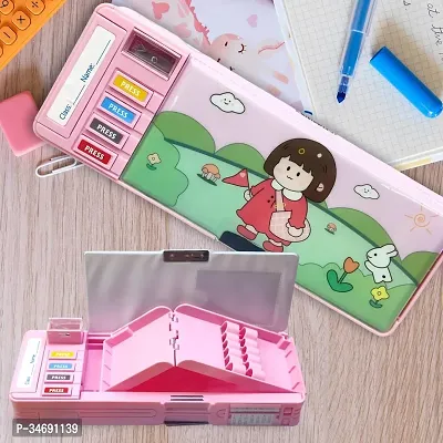 Magnetic Cartoon Pencil Case-thumb2