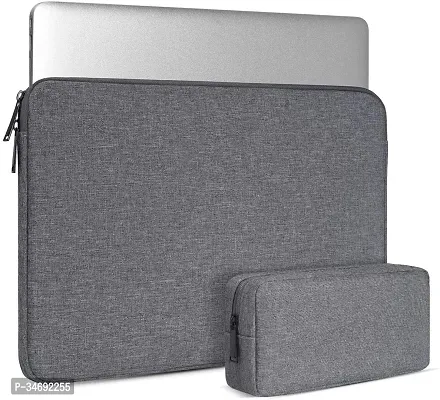 Laptop Sleeve for 15.6 inch Laptop, Grey-thumb0