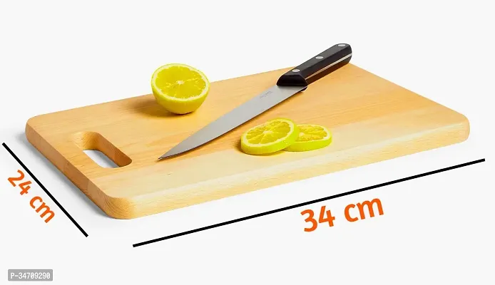 Kienlix  Large Natural Bamboo Wood Chopping Cutting Board for Kitchen Vegetables-thumb3