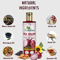 Red Onion Hair Oil 200 ML-thumb1