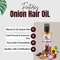 Red Onion Hair Oil 100 ML-thumb1