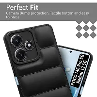 Back Cover for Poco M6 Pro 5G / Mi Redmi 12 5G | Compatible for Poco M6 Pro/Redmi 12 5G Back Case Cover | Matte Soft Case | Silicon Puff Case for Poco M6 Pro 5G / Mi Redmi 12 5G-thumb2