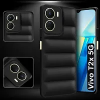 Back Case Cover for Vivo T2X 5G | Compatible for Vivo T2X 5G Back Case Cover | Liquid Silicon Case for Vivo T2X 5G with Camera Protection-thumb3