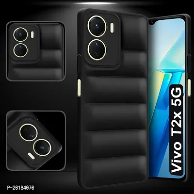 Back Case Cover for Vivo T2X 5G | Compatible for Vivo T2X 5G Back Case Cover | Liquid Silicon Case for Vivo T2X 5G with Camera Protection-thumb4