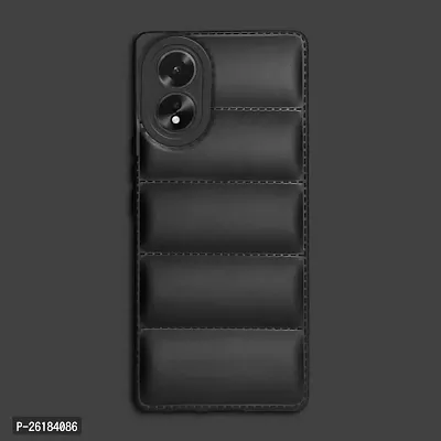 Back Cover for Oppo A18 | Matte Soft Case | Camera Protection | Liquid Silicon Puff Case for Oppo A18-thumb2