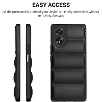 Back Cover for Oppo A18 | Matte Soft Case | Camera Protection | Liquid Silicon Puff Case for Oppo A18-thumb4